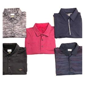 Lot of 5 - Greg Norman XL Golf Polos! 🏌️‍♀️ ⛳️